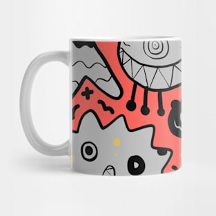 Doodle Monster Mug